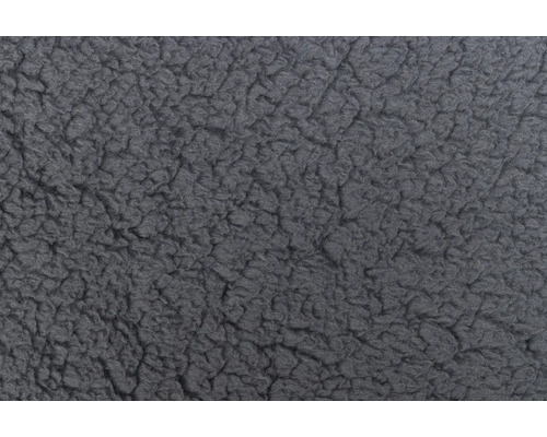 Tissu gris avec structure bouclée