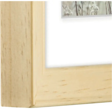 Bilderrahmen Holz Rise hellbraun 20x30 cm