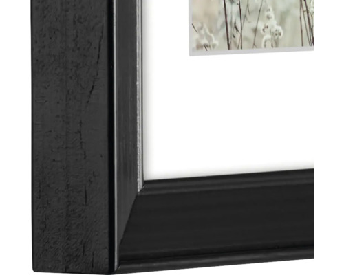 Vue détaillée d''un cadre photo avec passe-partout