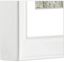 Cadre photo bois Rise blanc 13x18 cm