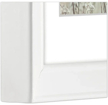 Cadre photo bois Rise blanc 30x40 cm