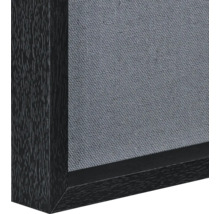 Cadre portrait Muro avec ficelle et agrafes noir 29,5x36,5 cm