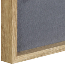 Portraitrahmen Muro mit Schnur und Klammern eiche 29,5x36,5 cm
