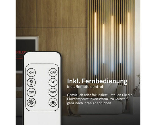 Télécommande pour le contrôle de l''éclairage dans le salon