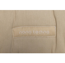 Gros plan d''un produit textile avec l''inscription Nano Techno.