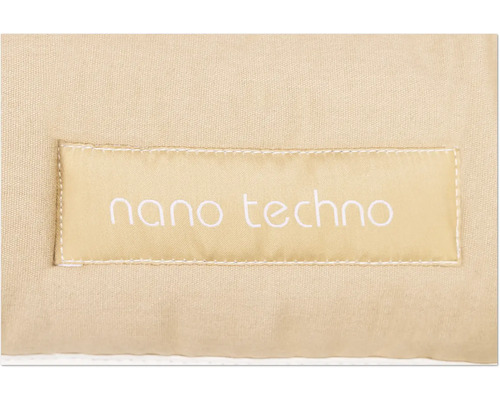 Nano Techno Etikett auf Stoff