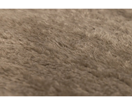 Nahaufnahme eines Teppichs mit hohem Flor.