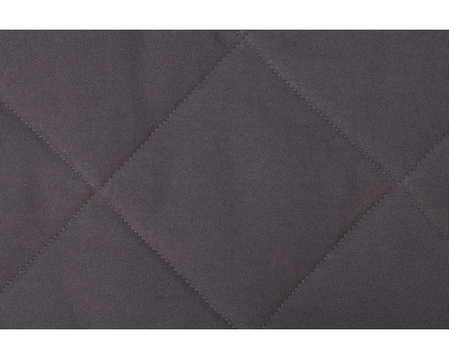 Grauer gesteppter Stoff mit Rautenmuster
