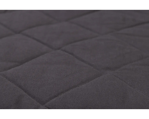 Nahaufnahme einer gesteppten Matratzenauflage