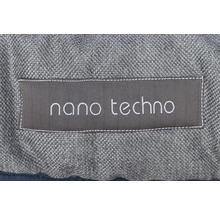 Nahaufnahme eines Nano Techno Etiketts auf einem Produkt