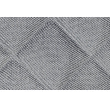 Gros plan d''un tissu gris à motif losanges