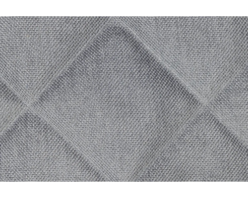 Nahaufnahme eines grauen Stoffes mit Rautenmuster