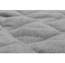 Gros plan d''un tissu matelassé à motif carré