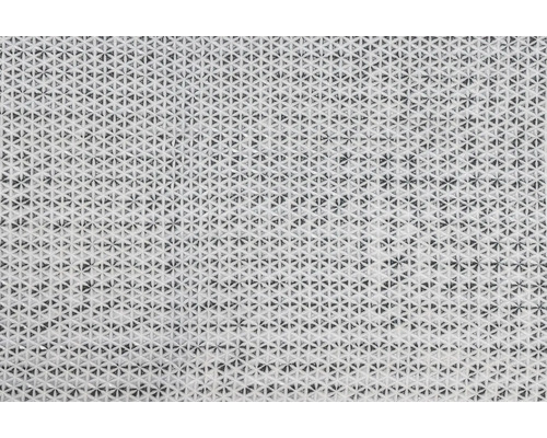 Detailansicht einer Bodenmatte mit dreieckigem Muster