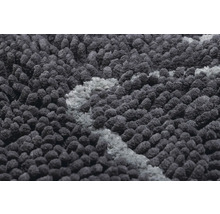 Vue détaillée d''un tapis de bain à structure à picots