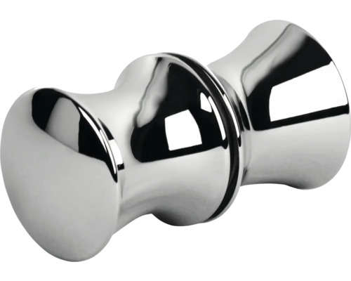 Poignée de porte de douche en métal