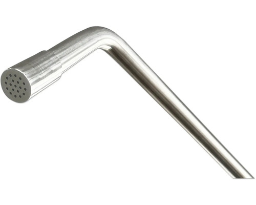 Brausekopf aus Metall mit Löchern