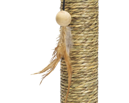 Kratzbaum mit Sisal und Spielzeug