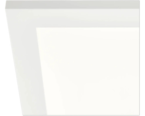 Détail d''un plafonnier blanc