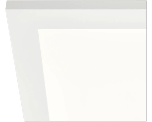 Ausschnitt einer weißen Deckenleuchte