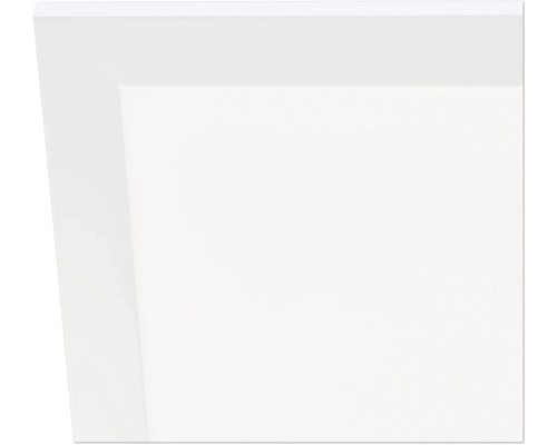 Detailansicht einer Ecke eines weißen Gegenstandes