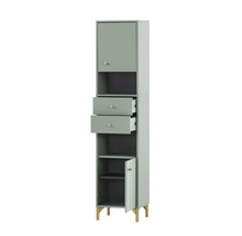 Hochschrank Möbelpartner Ando BxHxT 40.3x181.6x33.05 cm pistazie