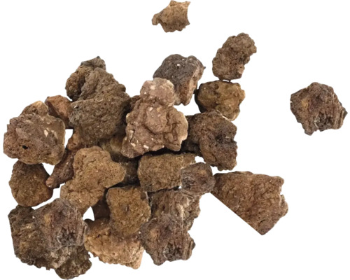 Roche de lave brune pour le jardin