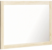 Miroir rectangulaire avec cadre en bois