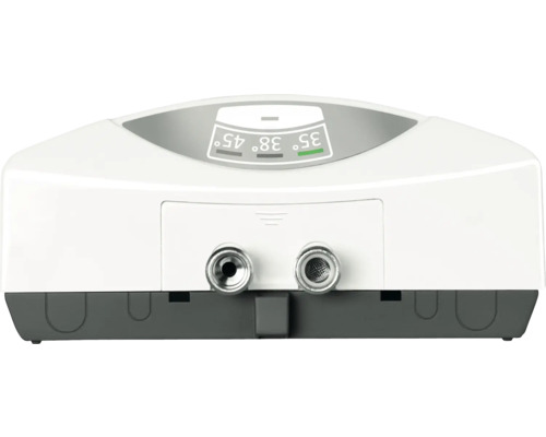 Elektronischer Durchlauferhitzer mit Temperaturanzeige