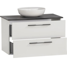 Badmöbel-Set Möbelpartner Maxim 86x65.4x45 cm weiß matt 701859