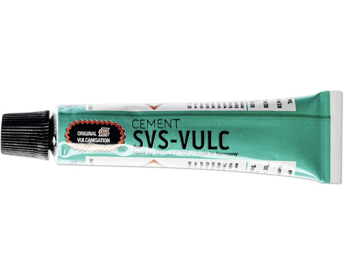 Tube de solution de vulcanisation pour la réparation des pneus