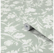 Tapetenrolle mit Blumenmuster