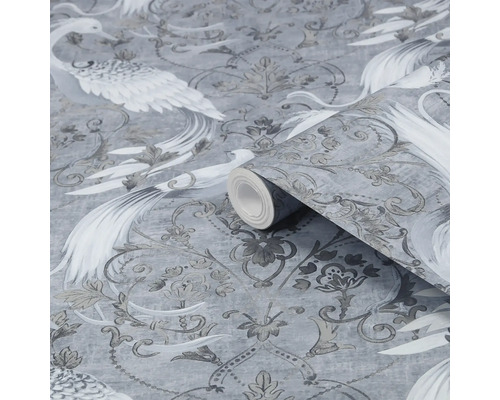 Rouleau de papier peint à motifs d''oiseaux