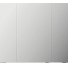 Jungborn Spiegelschrank VENTITRE 80 x 17 x 70,3 cm graphit struktur quer 3-türig J850.198050