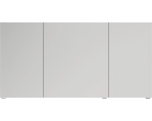 Armoire de salle de bains à trois portes pour montage mural