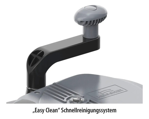 Heissner Easy Clean système de nettoyage rapide, vue détaillée