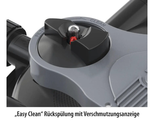 Rétrolavage Easy Clean avec indicateur d''encrassement