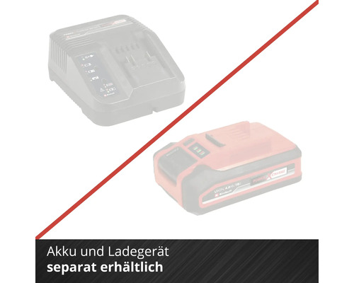 La batterie et le chargeur sont disponibles séparément.