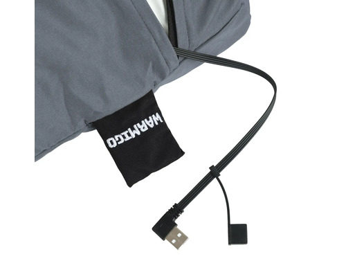 Logo Warmigo avec câble USB