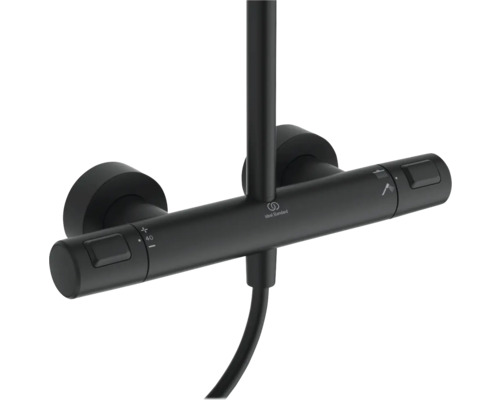 Duscharmatur mit Thermostat zur Temperaturregelung