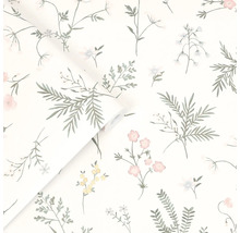 Tapetenrolle mit Blumenmuster