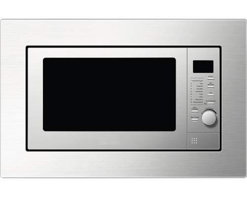 Micro-ondes encastrable en métal