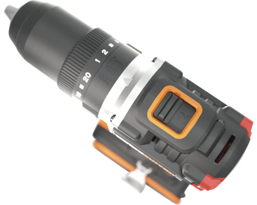 Visseuse sans fil, gros plan