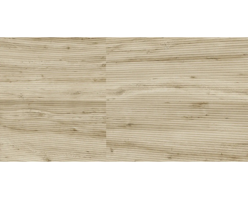 Paneele mit Holzoptik und gerillter Oberfläche