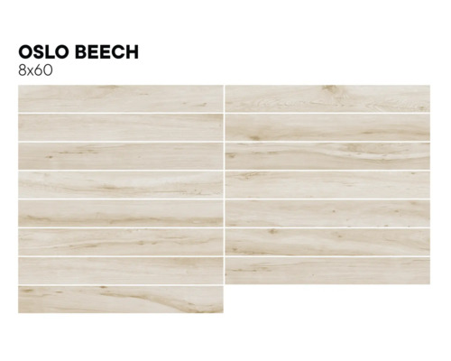 Oslo Buche Fliesen 8x60 für Boden und Wand