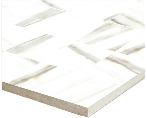 Keramikfliese mit Fischgrätmuster