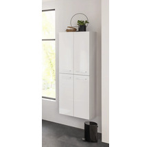 Hochschrank FACKELMANN Verona BxHxT 60 x 162 cm x 31,8 cm Frontfarbe weiß glanz 73164