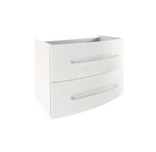 Waschtischunterschrank FACKELMANN Verona BxHxT 79,4 x 57,5 cm x 45,5 cm Frontfarbe weiß glanz 73103