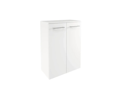 Armoire midi FACKELMANN Verona lxhxp 60,2 x 82,6 cm x 32 cm couleur de façade blanc brillant 73153