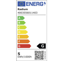 Étiquette énergétique avec la classe d''efficacité énergétique G
